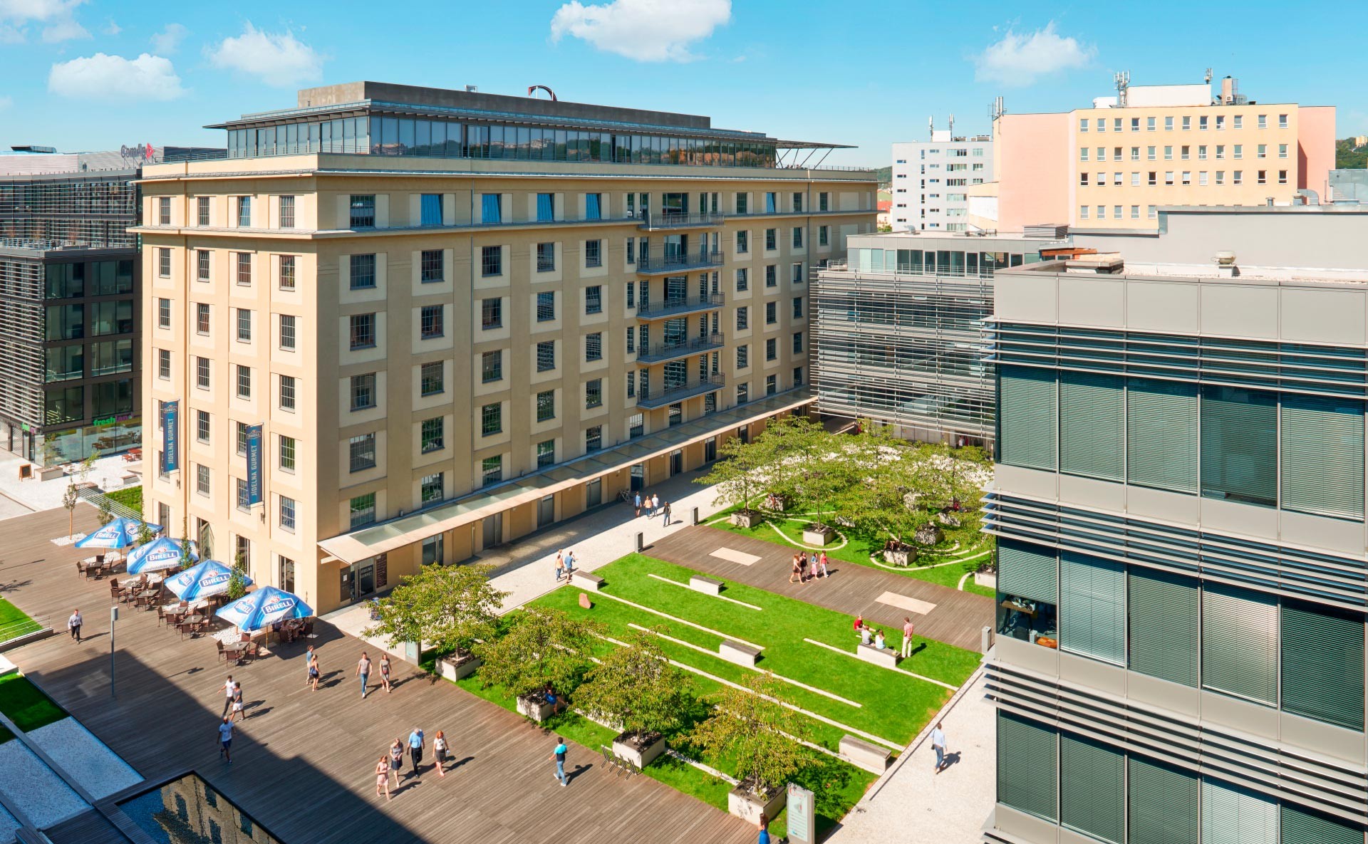 Pronájem kanceláří Classic 7 budova C Praha 7