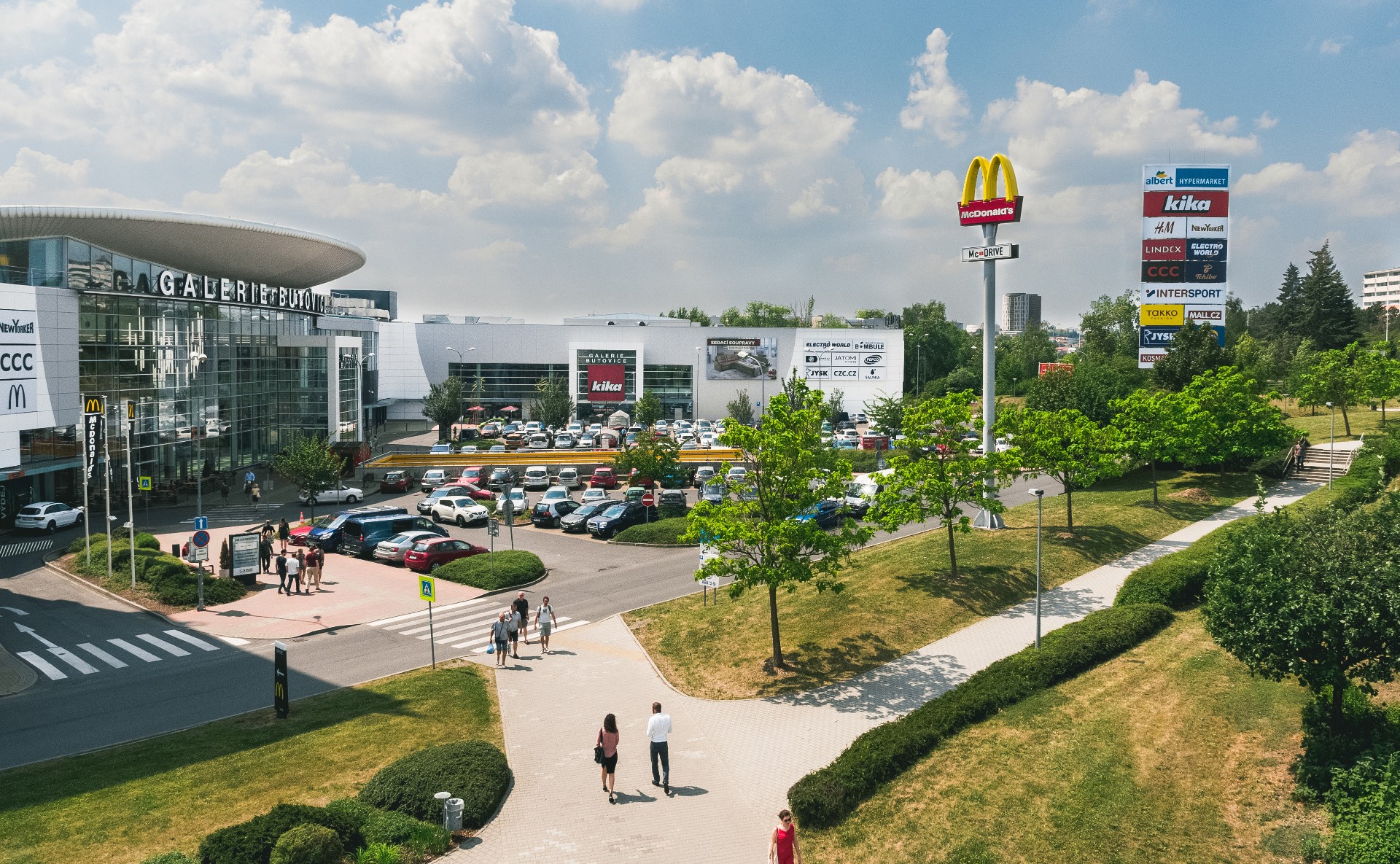 Lease of Retail Unit / Kiosk – OC Galerie Butovice, Prague 5