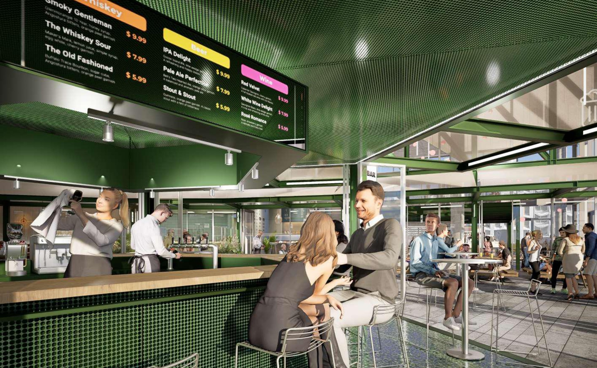 Prostory pro maloobchodní prodejnu ve Smíchovské tržnici Praha 5