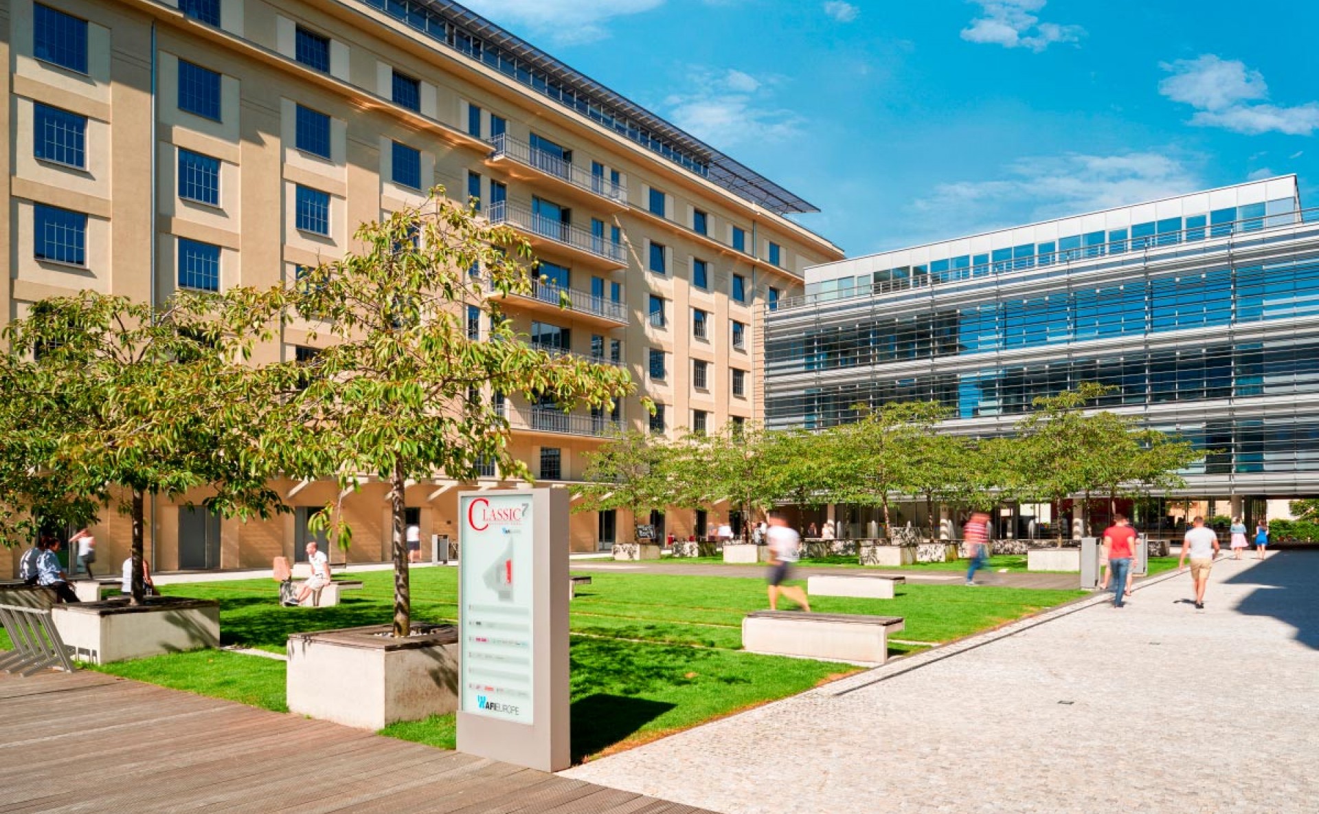 Pronájem kanceláří Classic 7 budova C Praha 7