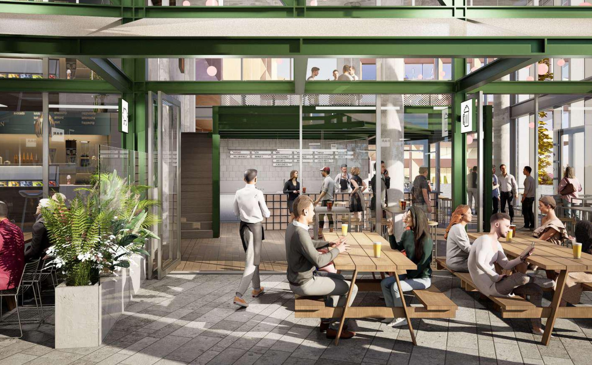 Prostory pro maloobchodní prodejnu ve Smíchovské tržnici Praha 5