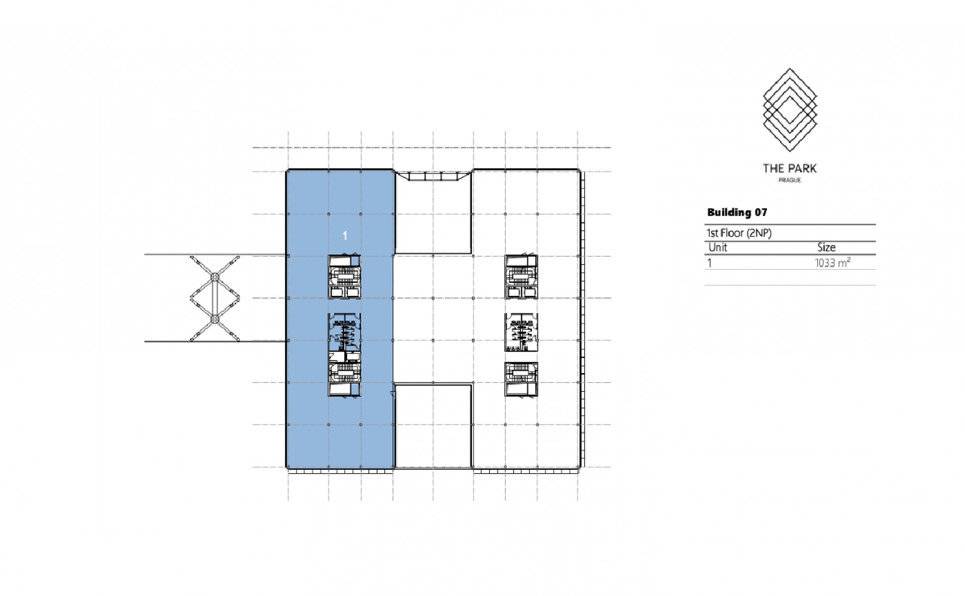 The Park pronájem kanceláří v moderním kampusu Praha 4 Chodov