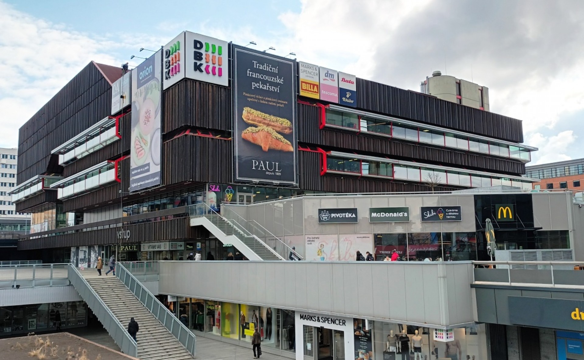 OC DBK Budějovická – Lease of Retail Spot / Kiosk, Prague 4