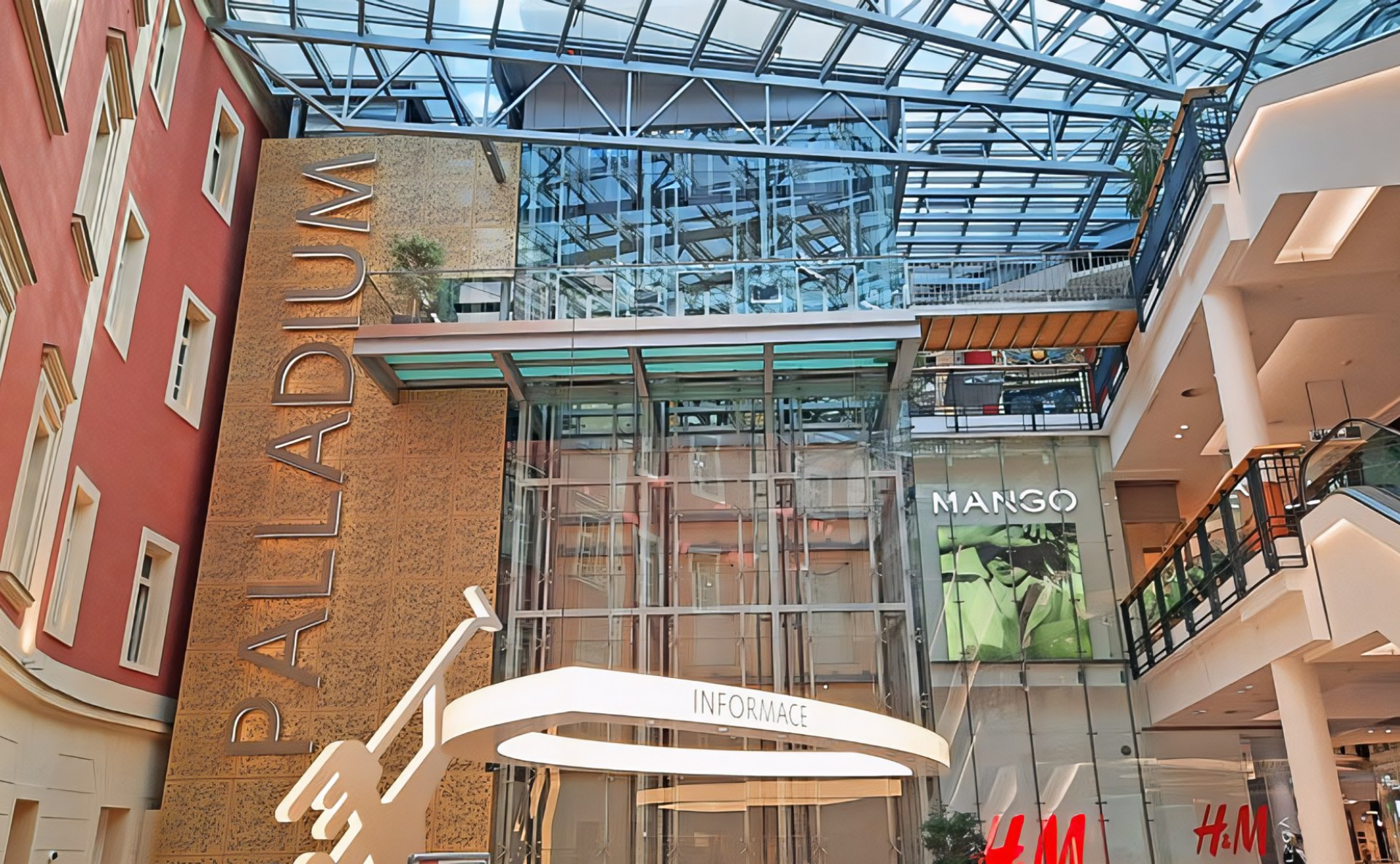 Pronájem obchodní jednotky / stánku Palladium Praha 1