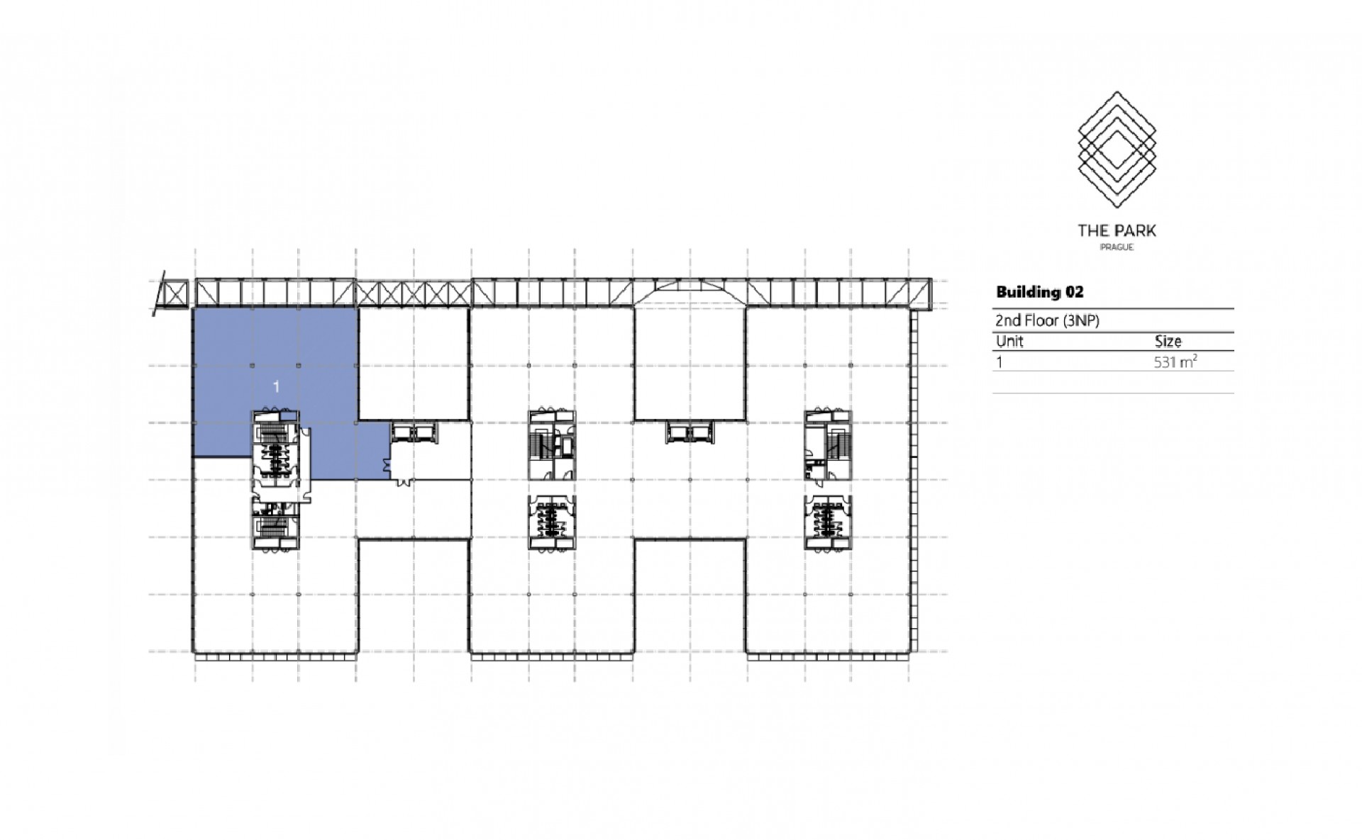 The Park pronájem kanceláří v moderním kampusu Praha 4 Chodov