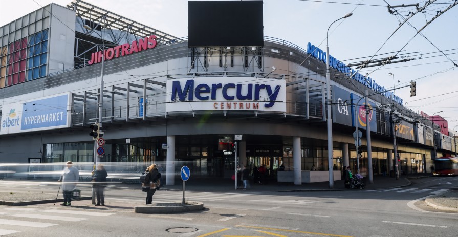 Lease of a Retail Unit or Kiosk in DOC Mercury, České Budějovice