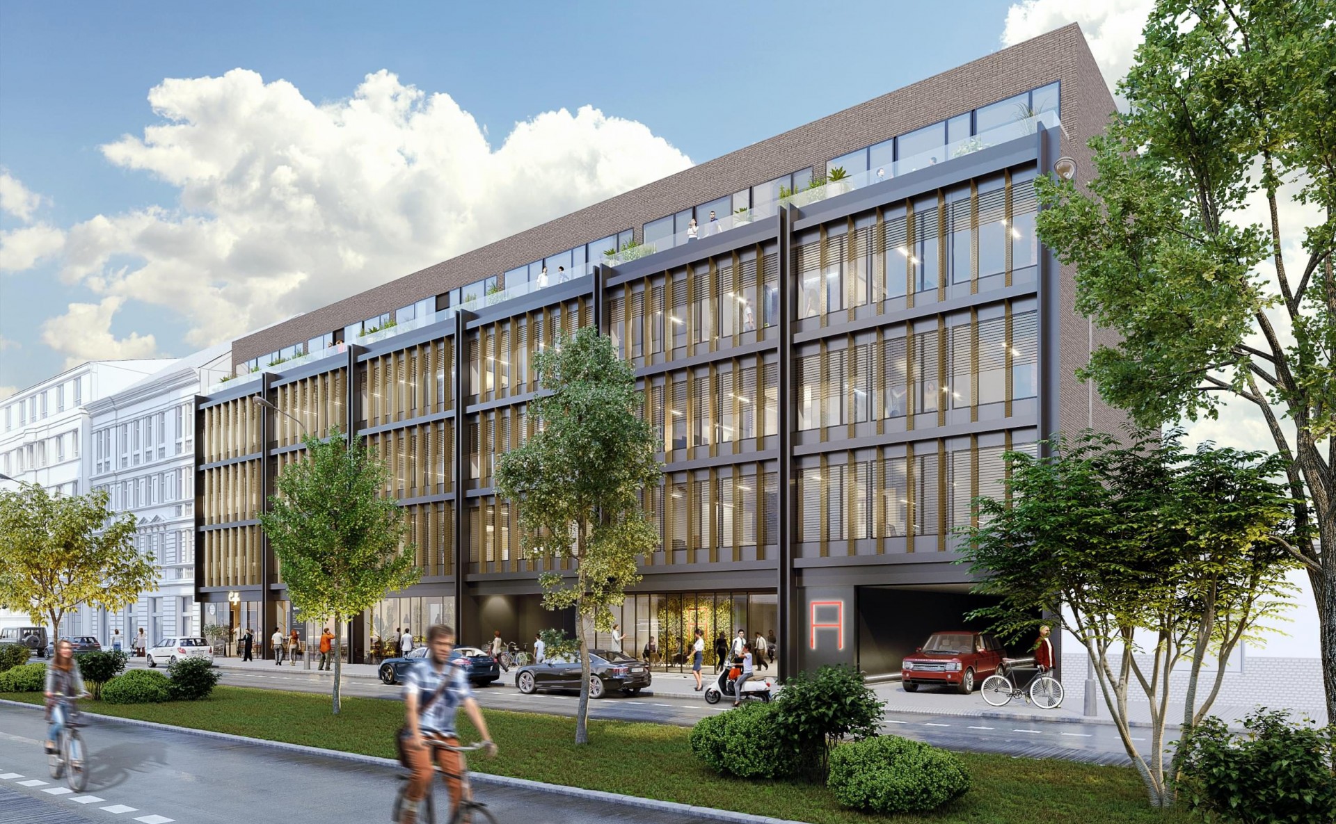 Astrid Offices – Modern Office Space for Lease in Prague 7 Holešovice