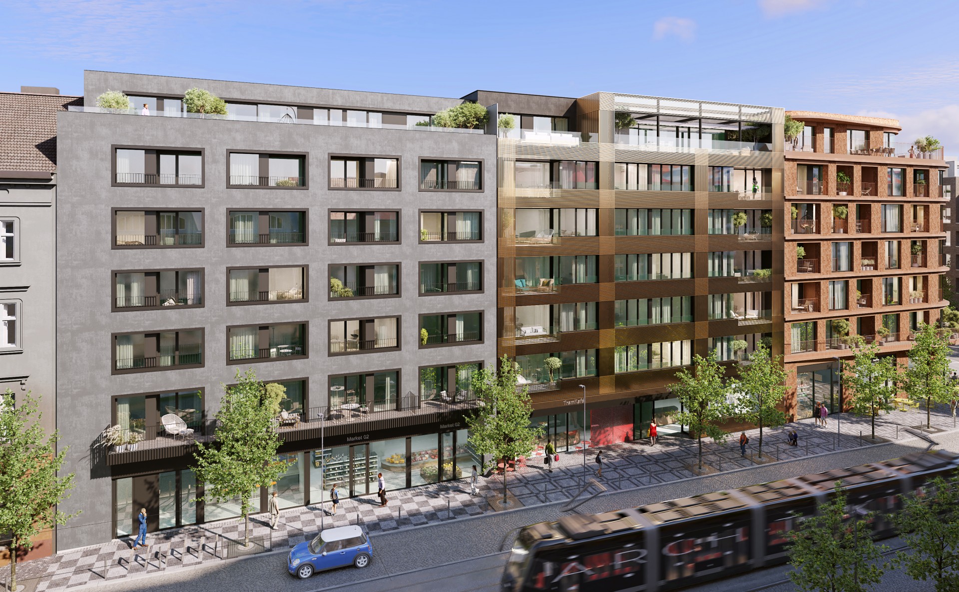 Pronájem obchodních prostor SM8 Smíchov City Praha 5 Q1 2028