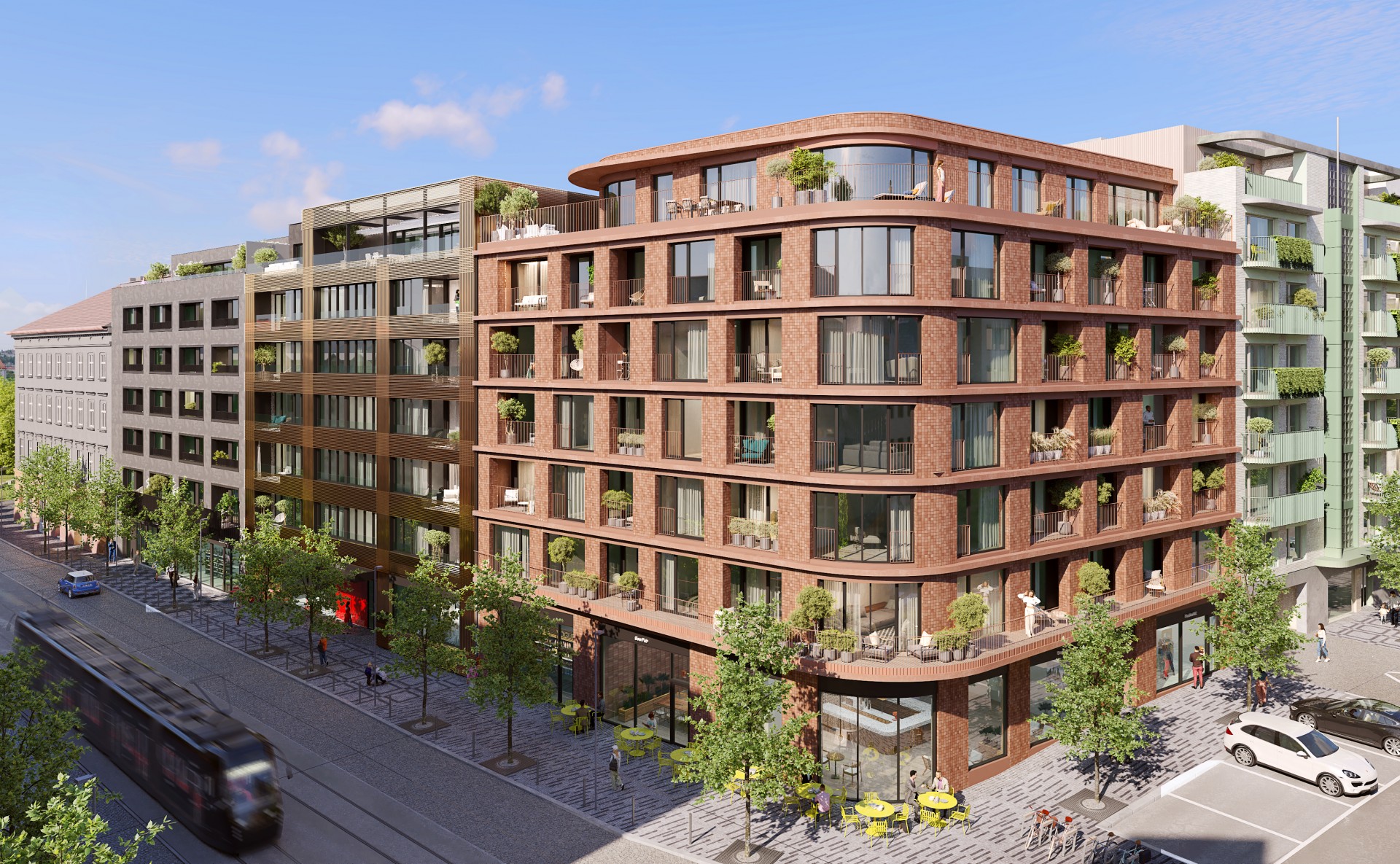 Pronájem obchodních prostor SM8 Smíchov City Praha 5 Q1 2028