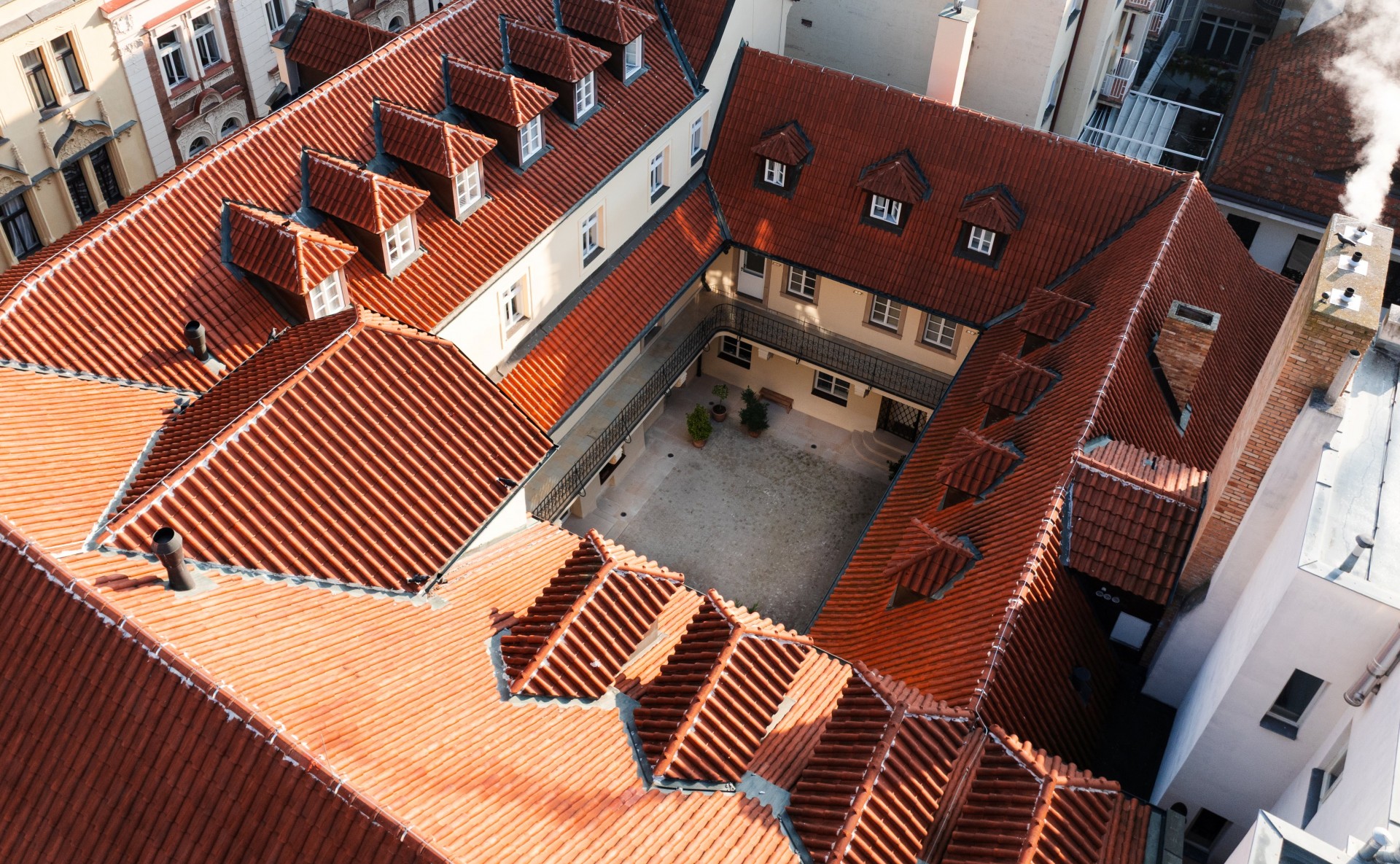 Prestižní historické prostory s atriem pro eventy v centru Prahy