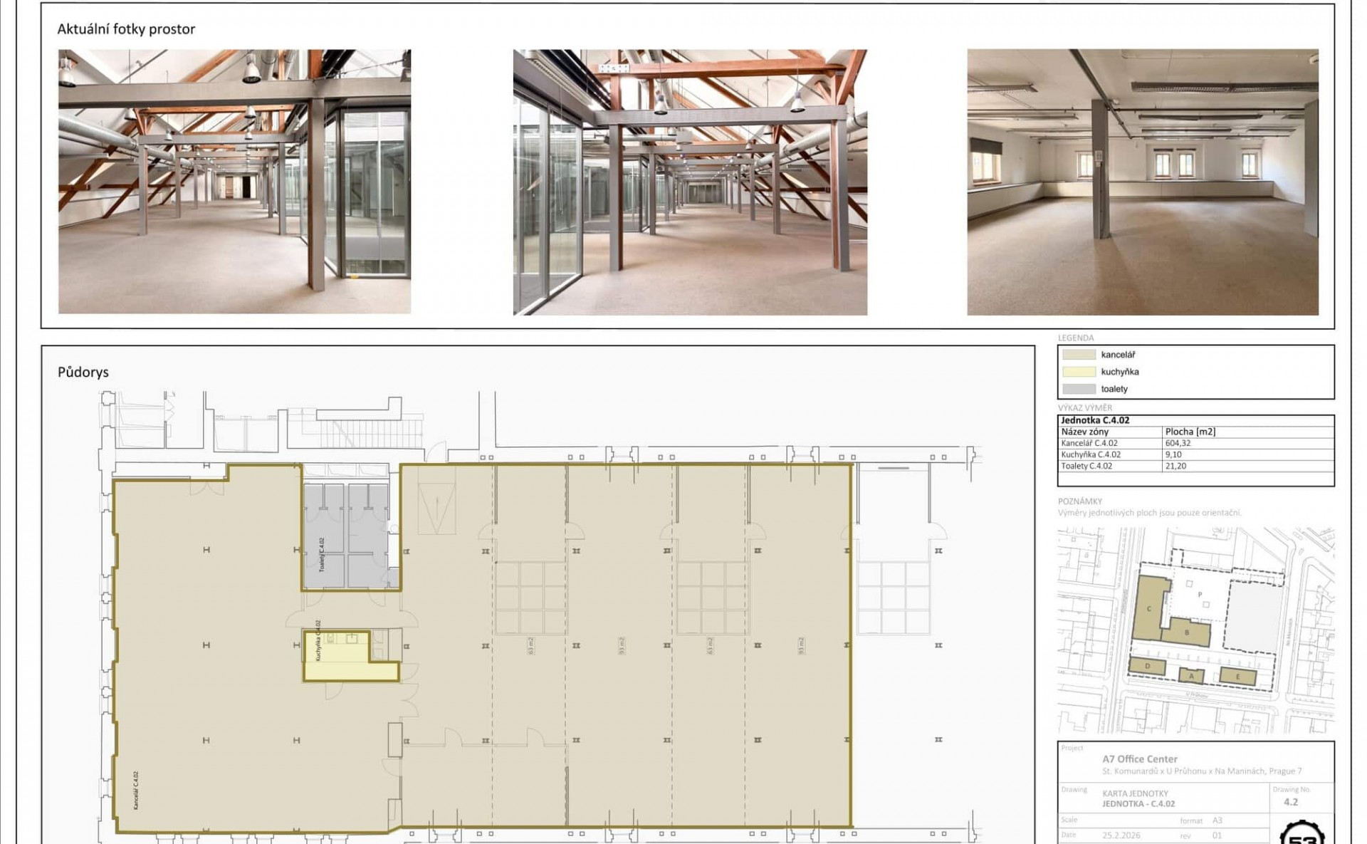 Pivovar 57 pronájem moderních kanceláří Praha 7 Holešovice