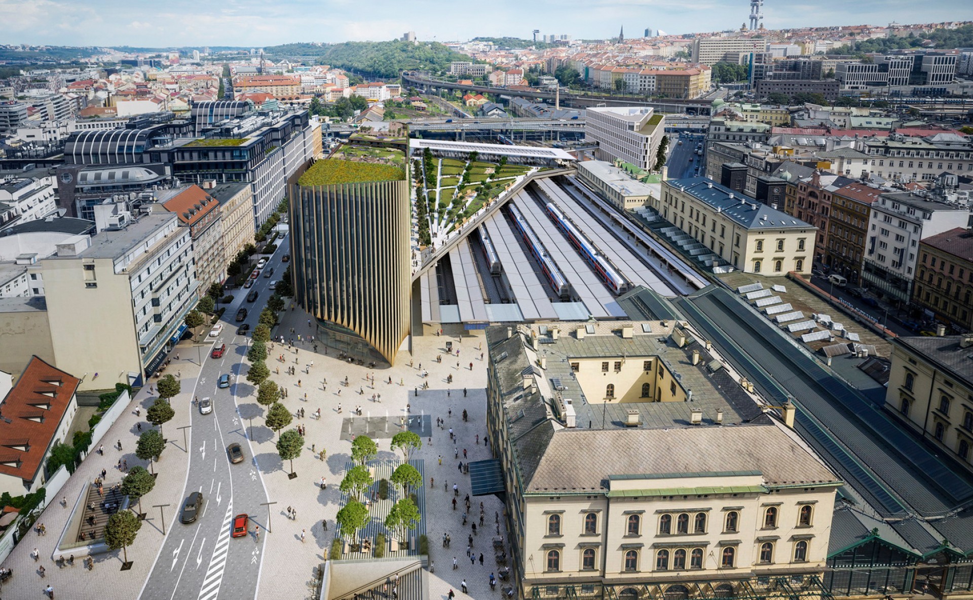 Masaryčka office lease Prague 1