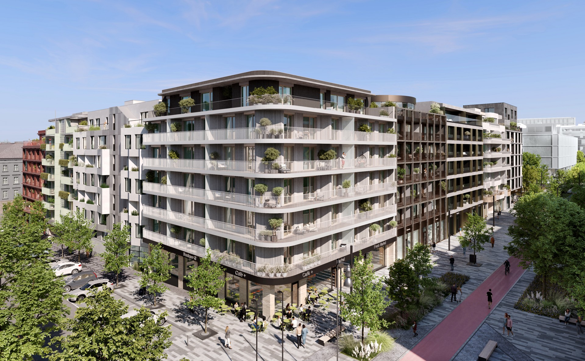 Pronájem obchodních prostor SM8 Smíchov City Praha 5 Q1 2028