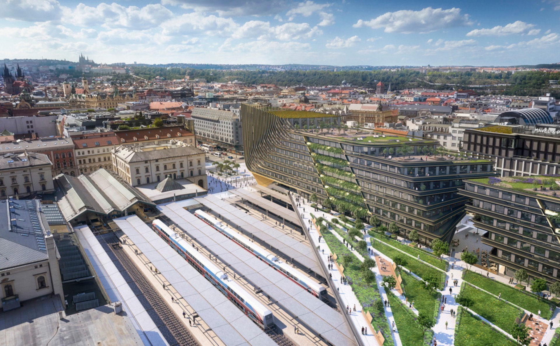 Masaryčka office lease Prague 1