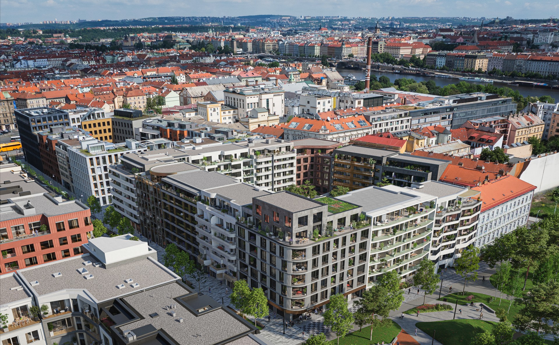 Pronájem obchodních prostor SM8 Smíchov City Praha 5 Q1 2028