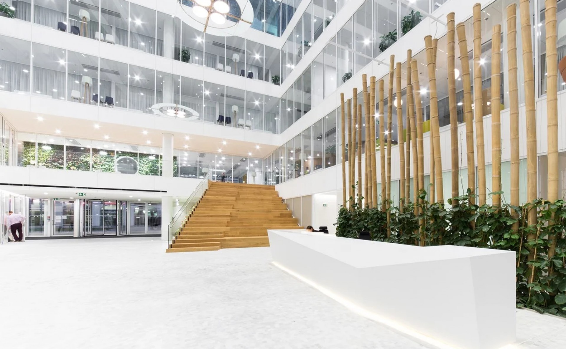 Lease of Modern Offices in Corso Court, Prague 8 Karlín