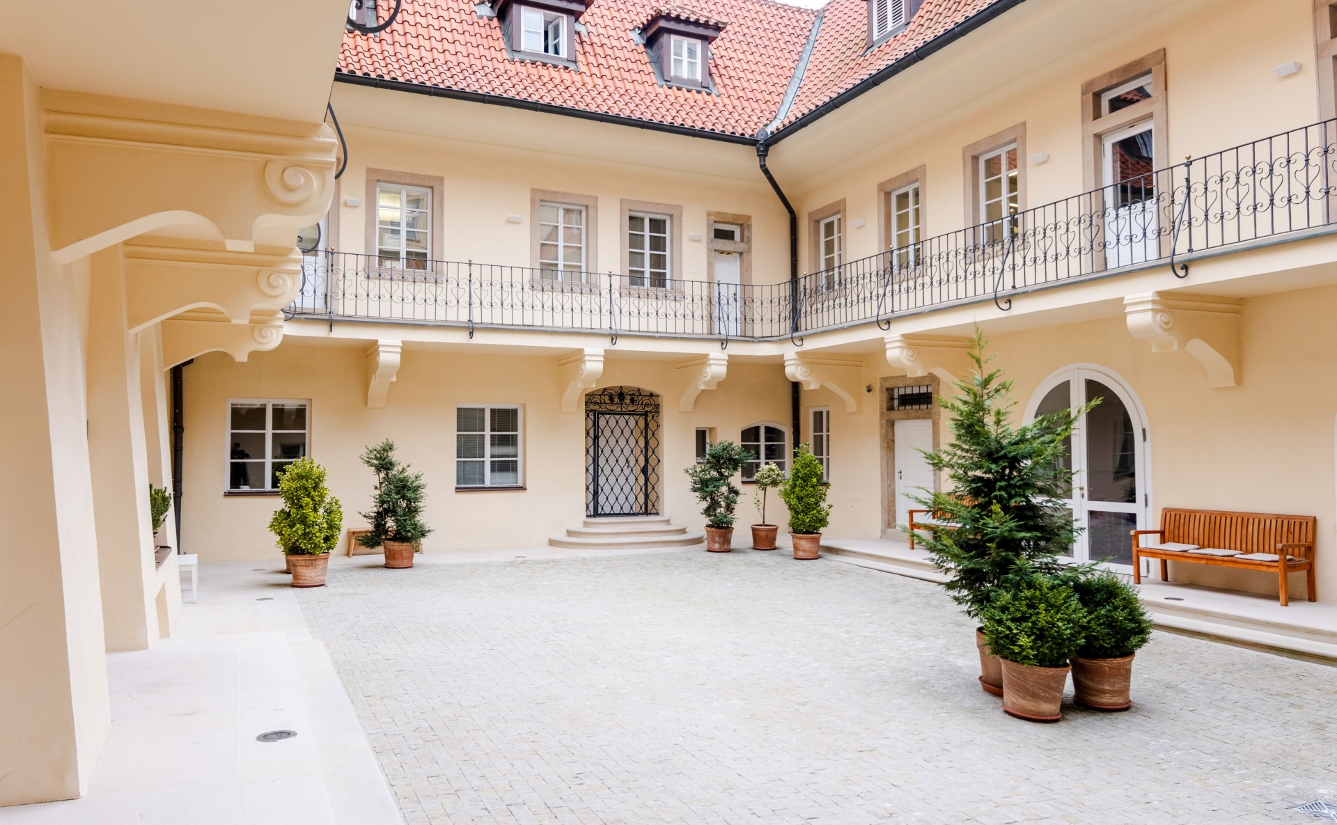 Prestižní historické prostory s atriem pro eventy v centru Prahy