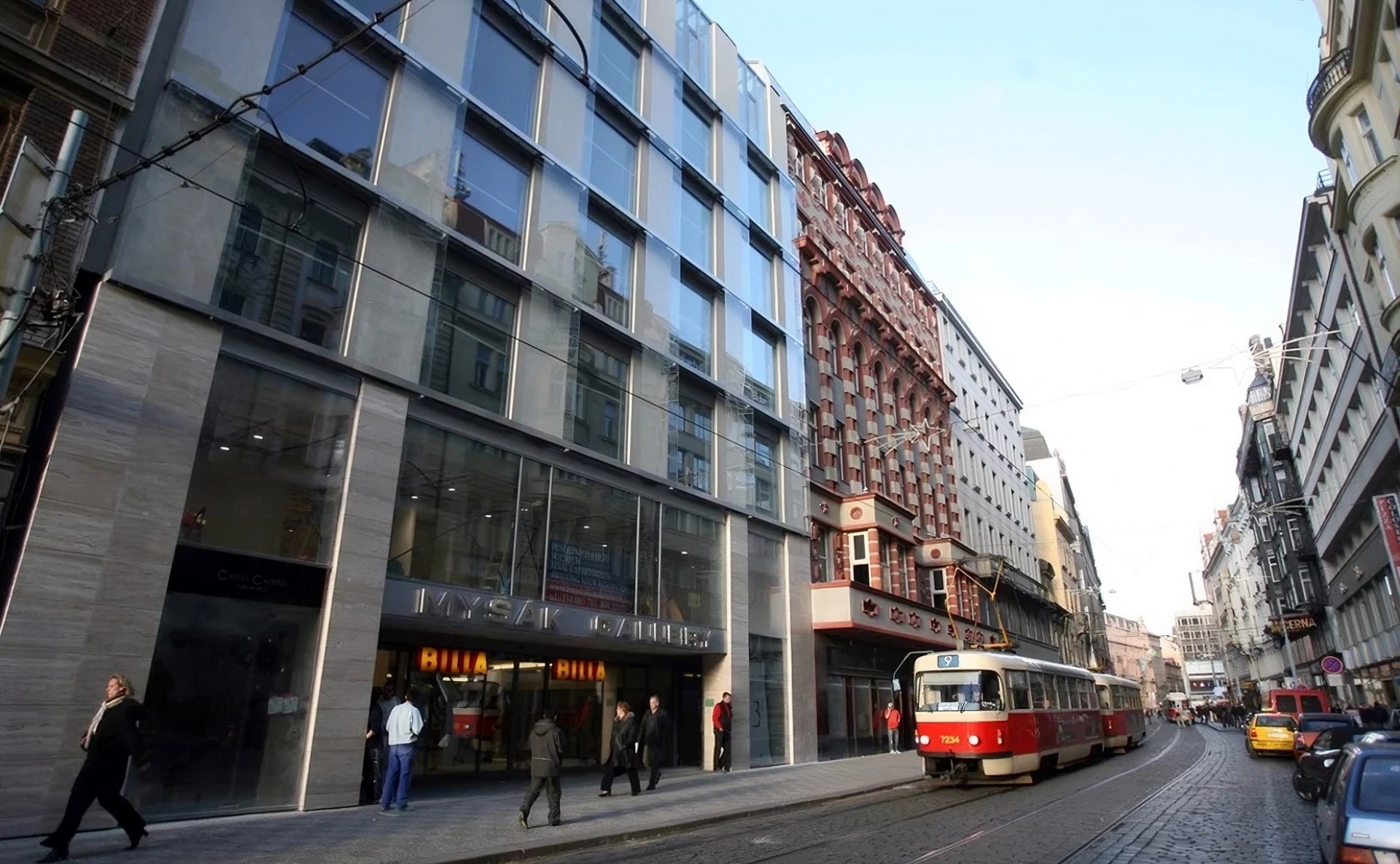 Myšák gallery pronájem kanceláří vodičkova 31 praha 1