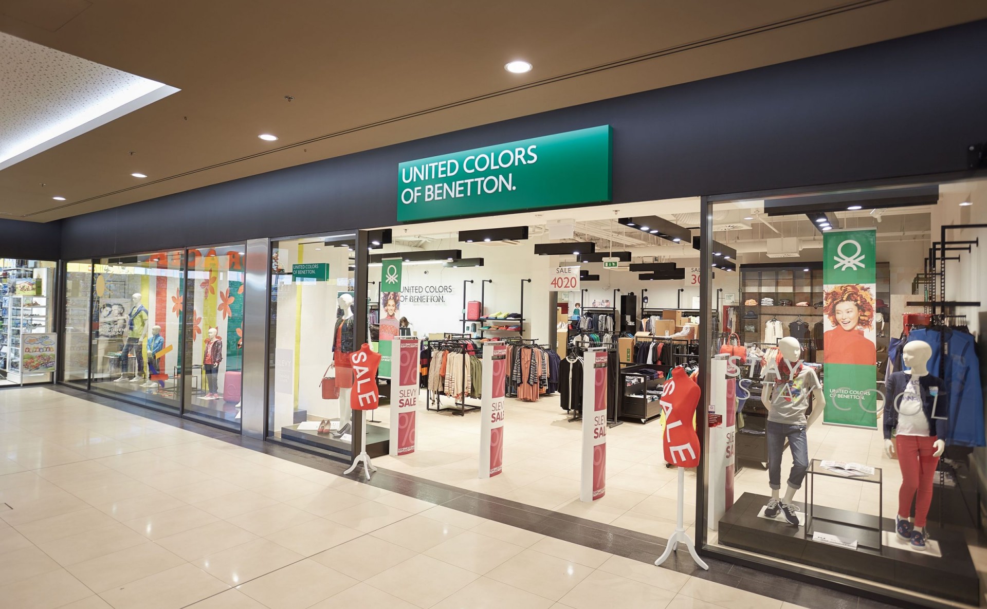 pronájem obchodní prostor / stánek nákupní centrum fontána teplice