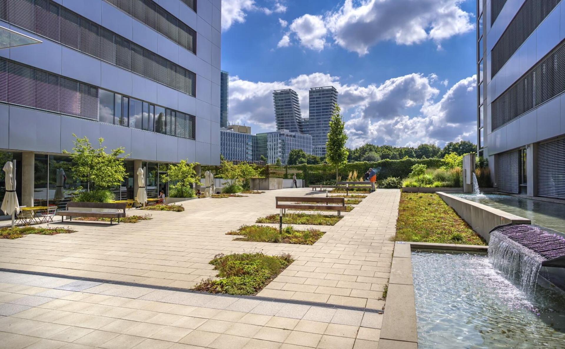 Pronájem vybavených kanceláří Kavčí Hory Office Park Praha 4