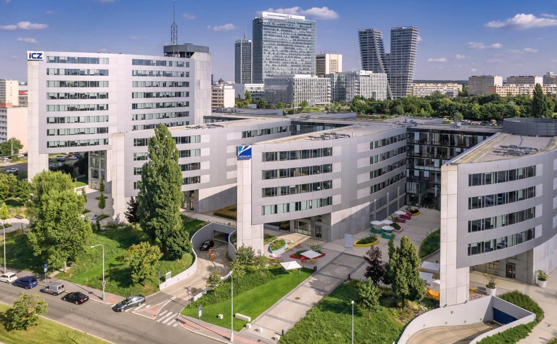 Pronájem vybavených kanceláří Kavčí Hory Office Park Praha 4