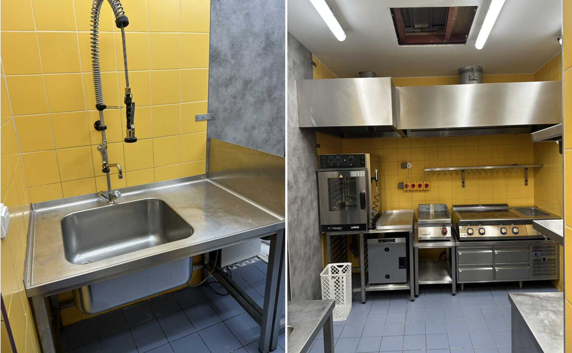 Pronájem vybaveného prostoru pro bistro/kavárnu Dlouhá 13 Praha 1