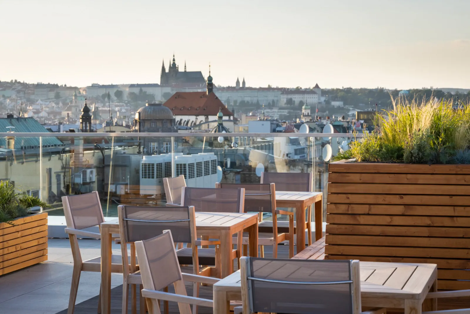 Firemní akce terasa Praha 1