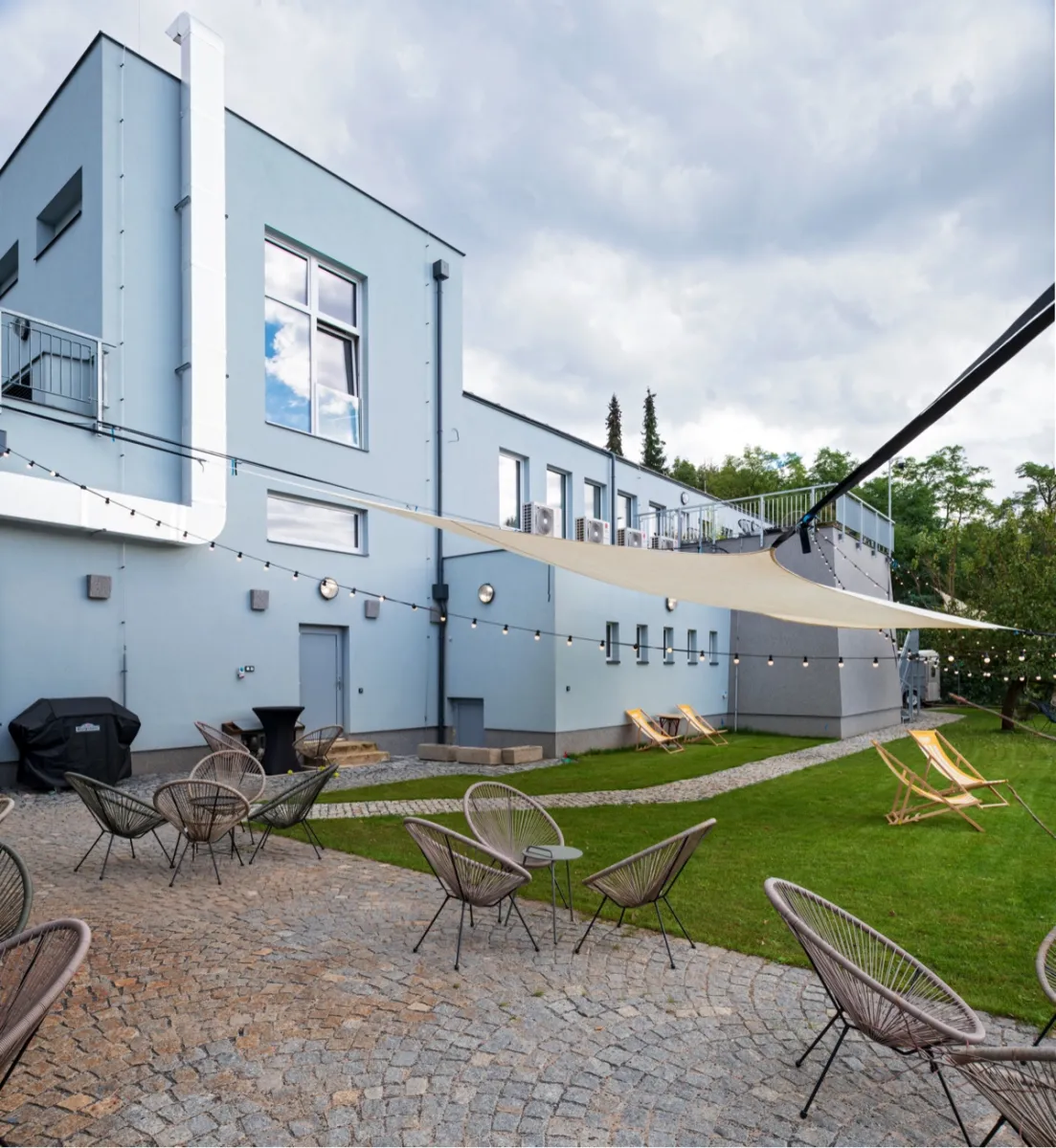 event space zdiby rent film location