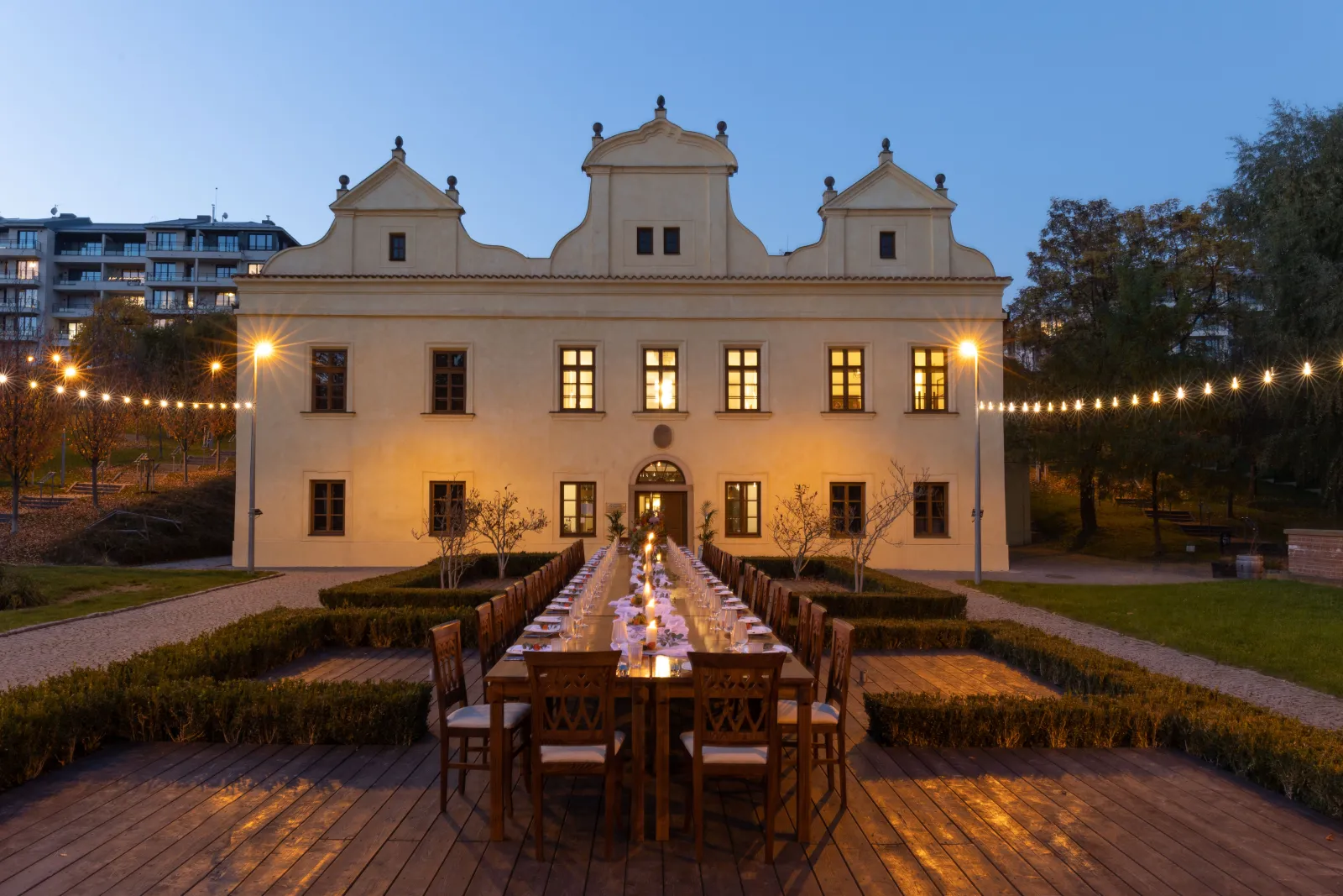 pronájem vila praha 6 eventy
