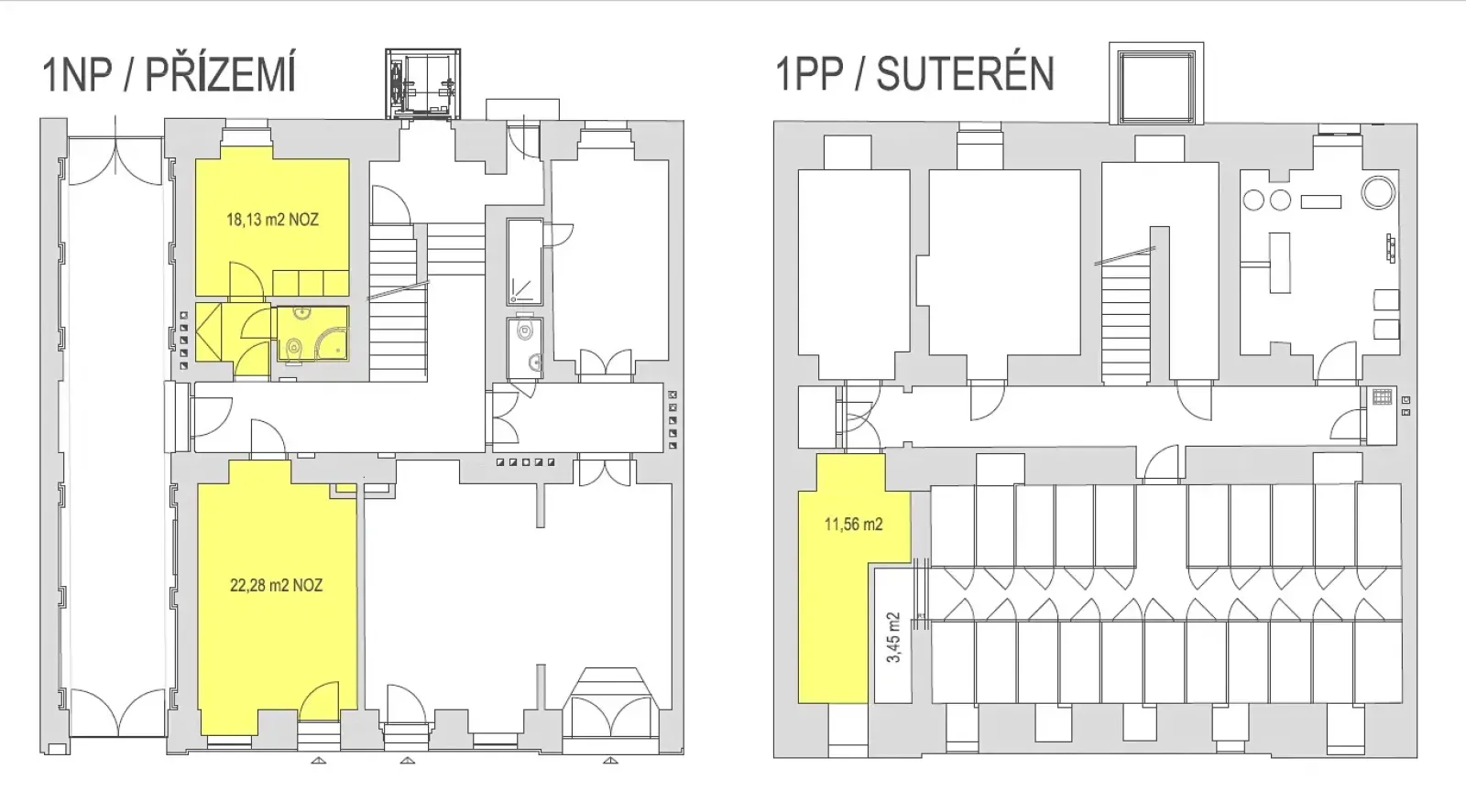retail unit for lease Vinohrady Prague 2