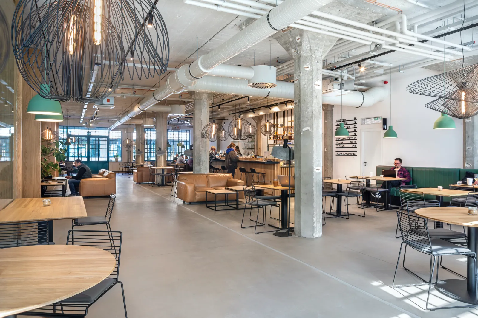 Industrial space Factory Kafe in Vysočany
