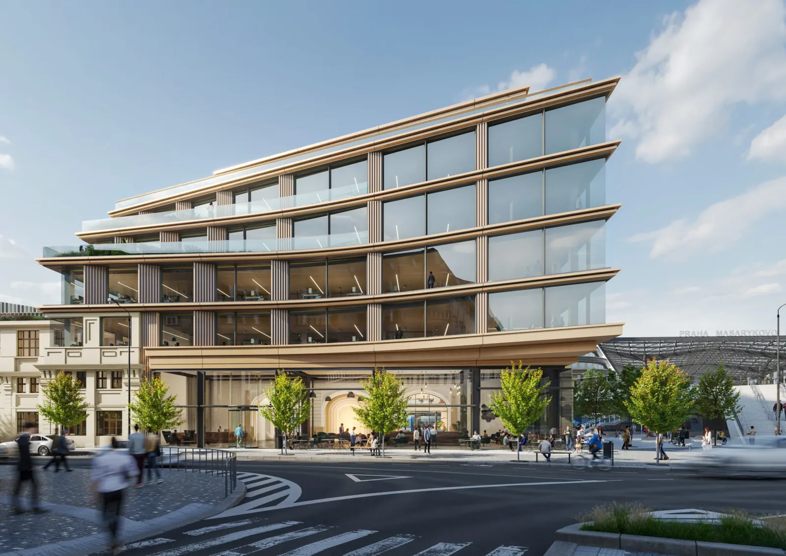 Retail Units for Lease – HYBE Masaryčka, Prague 1