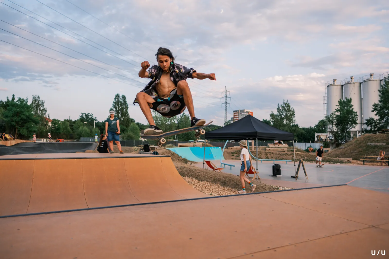 Volnočasový areál s pumptrackem pro open air eventy Praha – fotka 2
