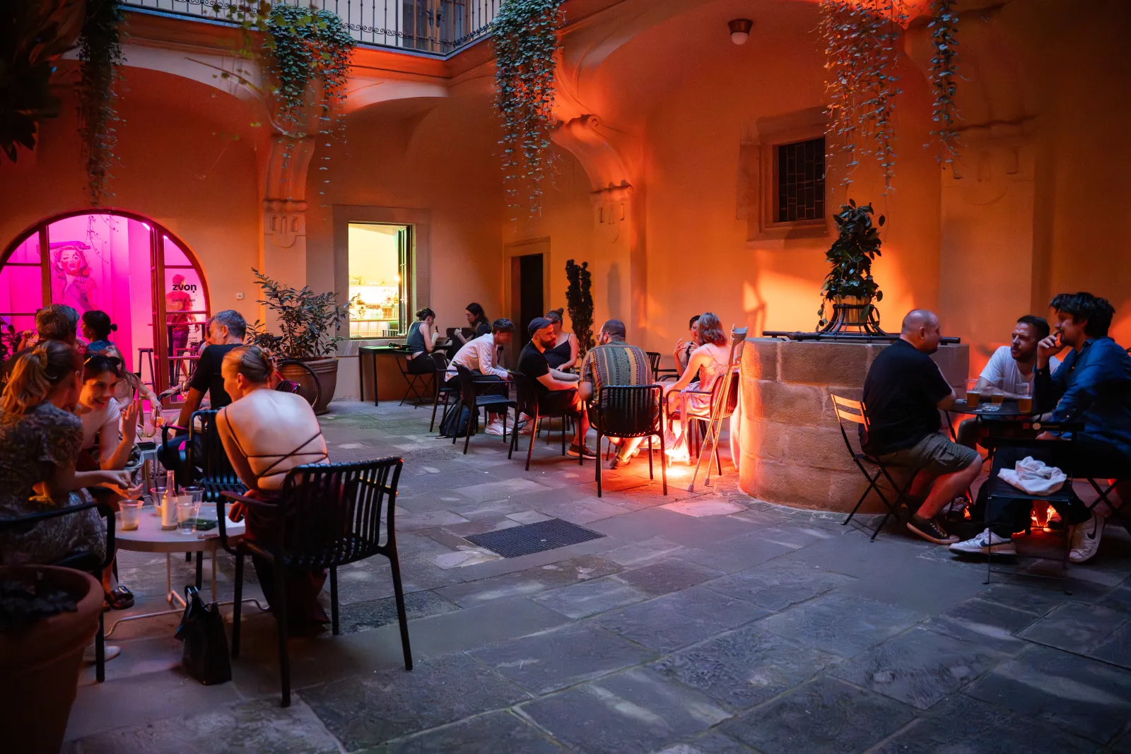 A cool bar in the historic setting of Old Town Square, Prague