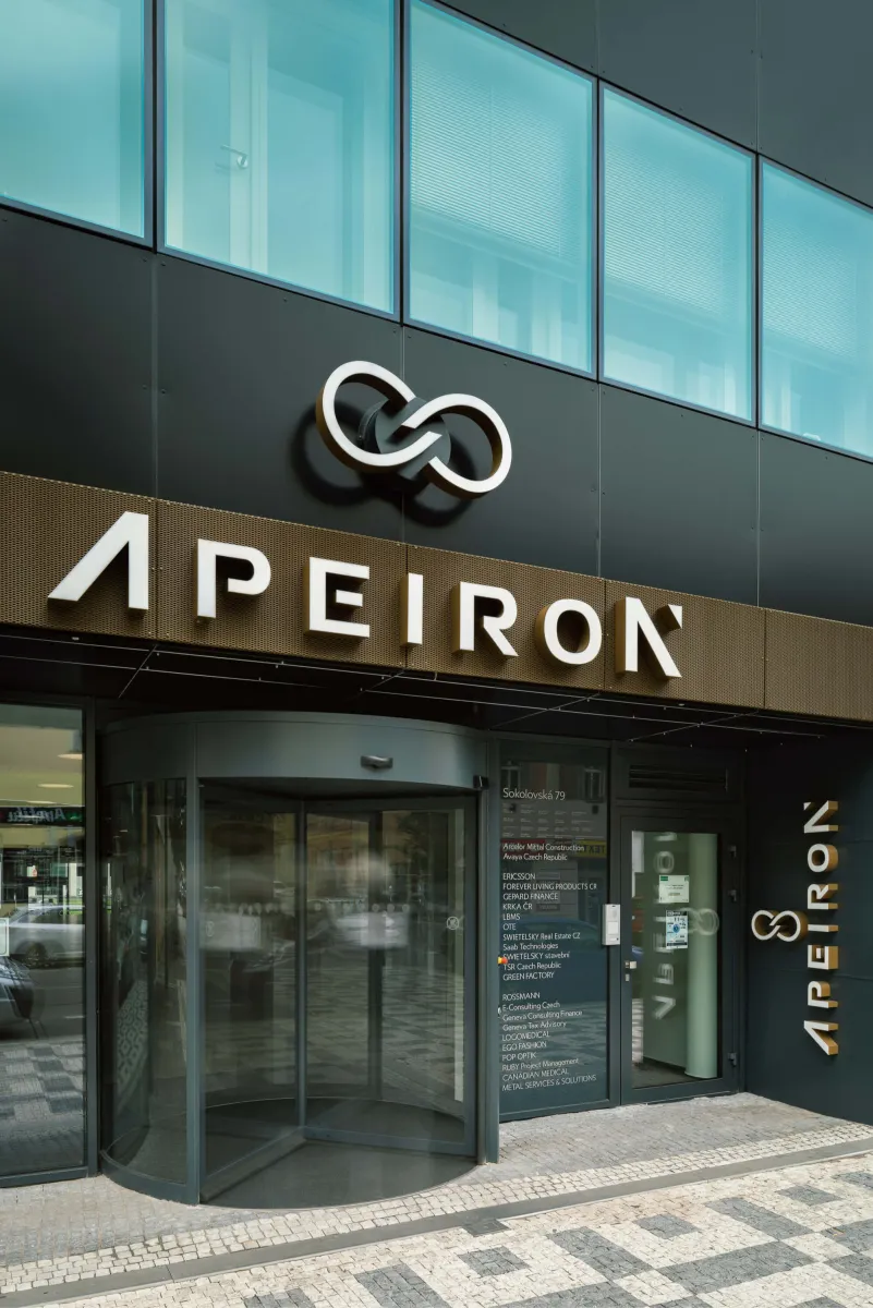 Pronájem kanceláří Apeiron v Karlíně