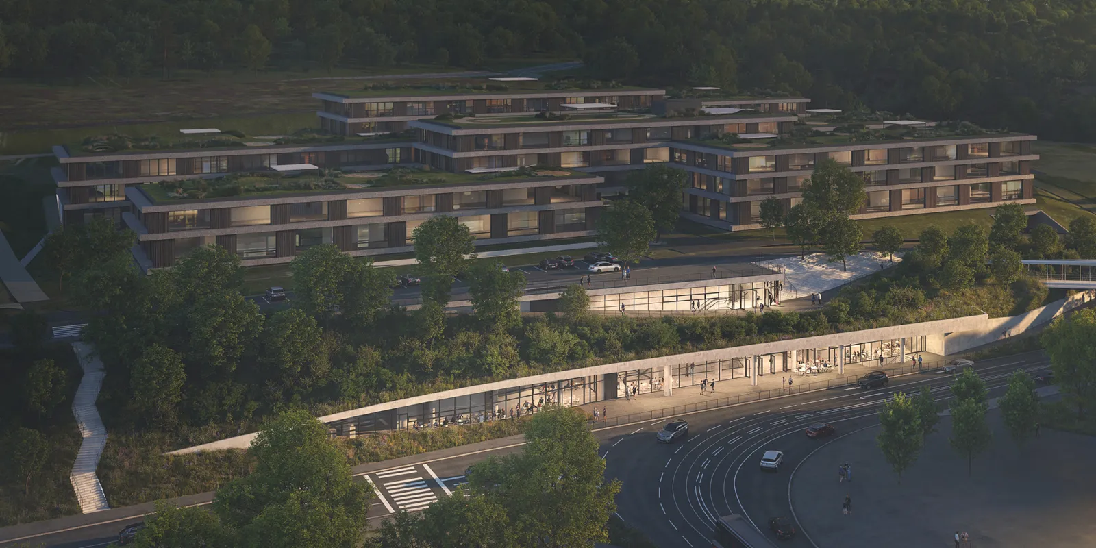 Prostor pro pekárnu 193 m2 v nově vznikajícím projektu, přelom roku 2026/2027