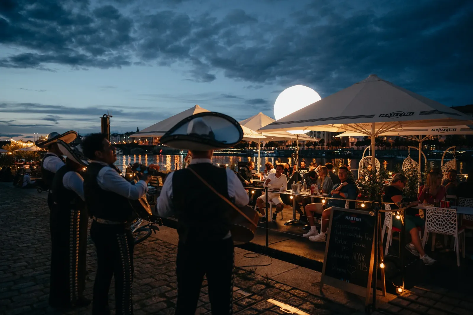 Event venue on the Prague riverfront