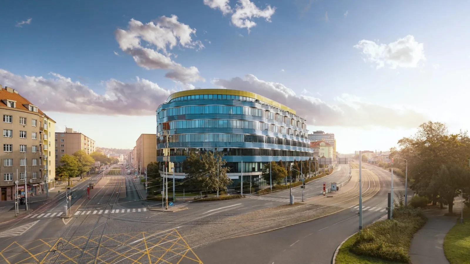 Office space for rent in Prague 9 – Libeň, in the Balabenka Office Building
