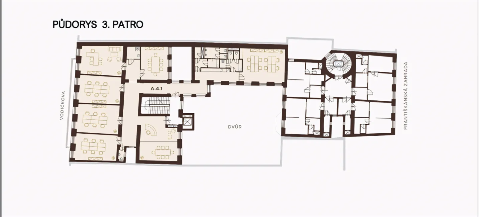 Office Space for Rent – Vodičkova 33, Prague 1