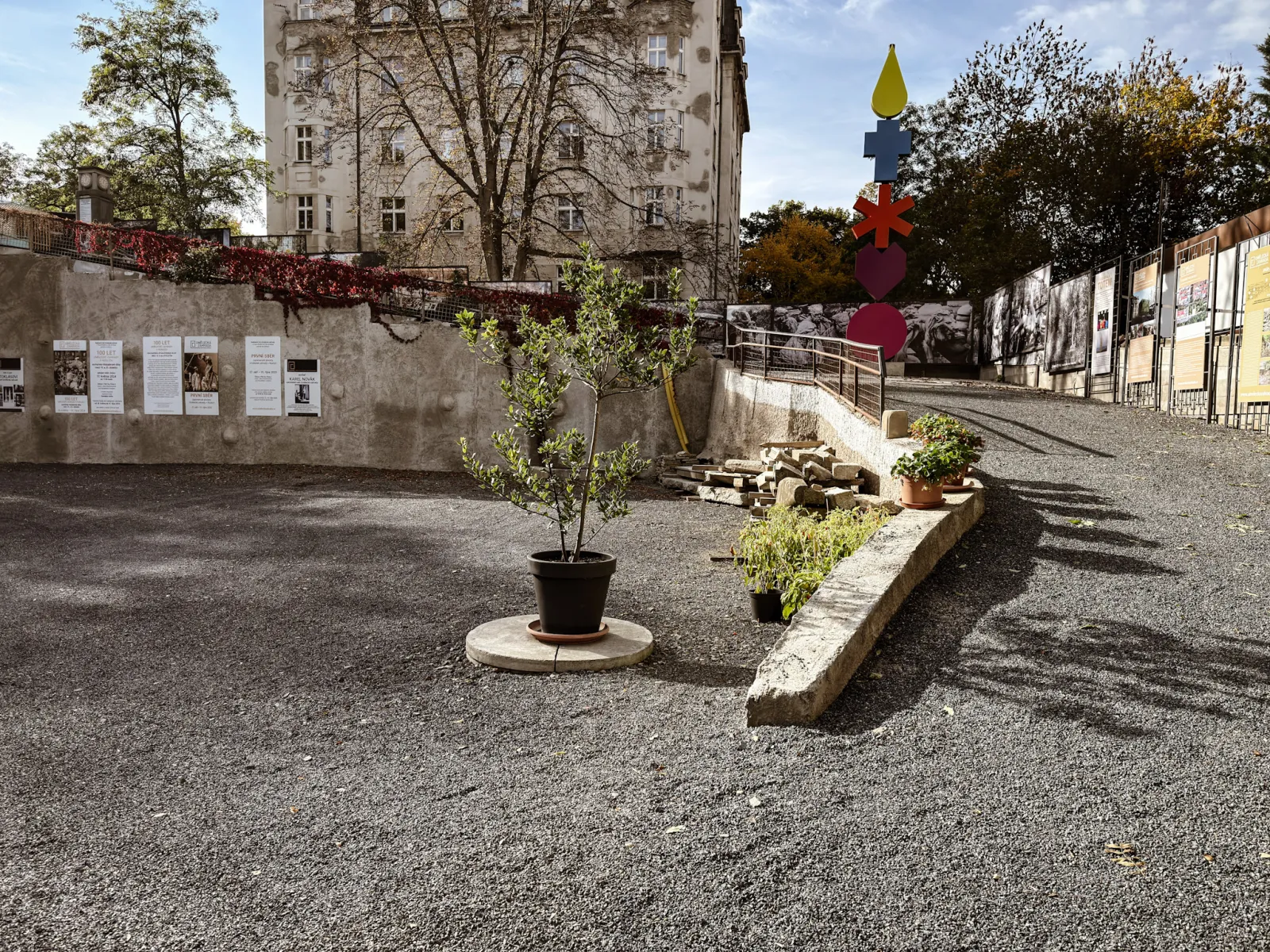umělecká zahrada pro eventové akce Praha – fotka 2