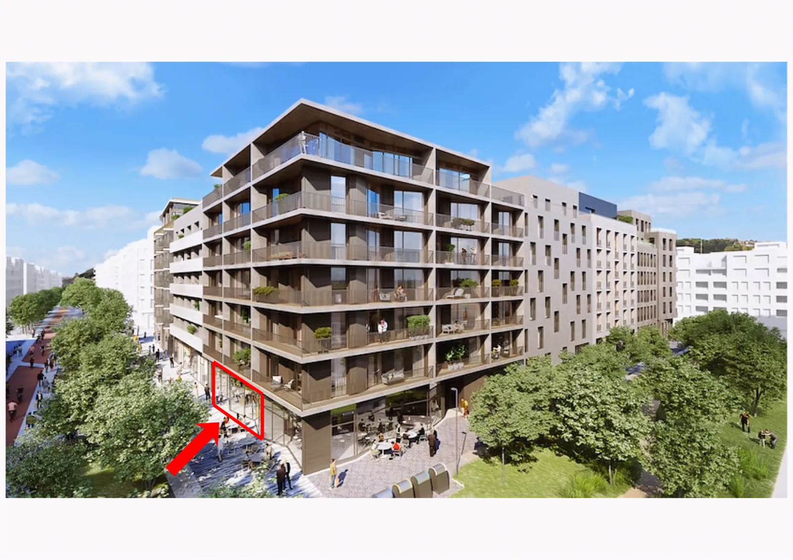 LEASED: Retail Space in the Modern Smíchov City Project – 153 m²