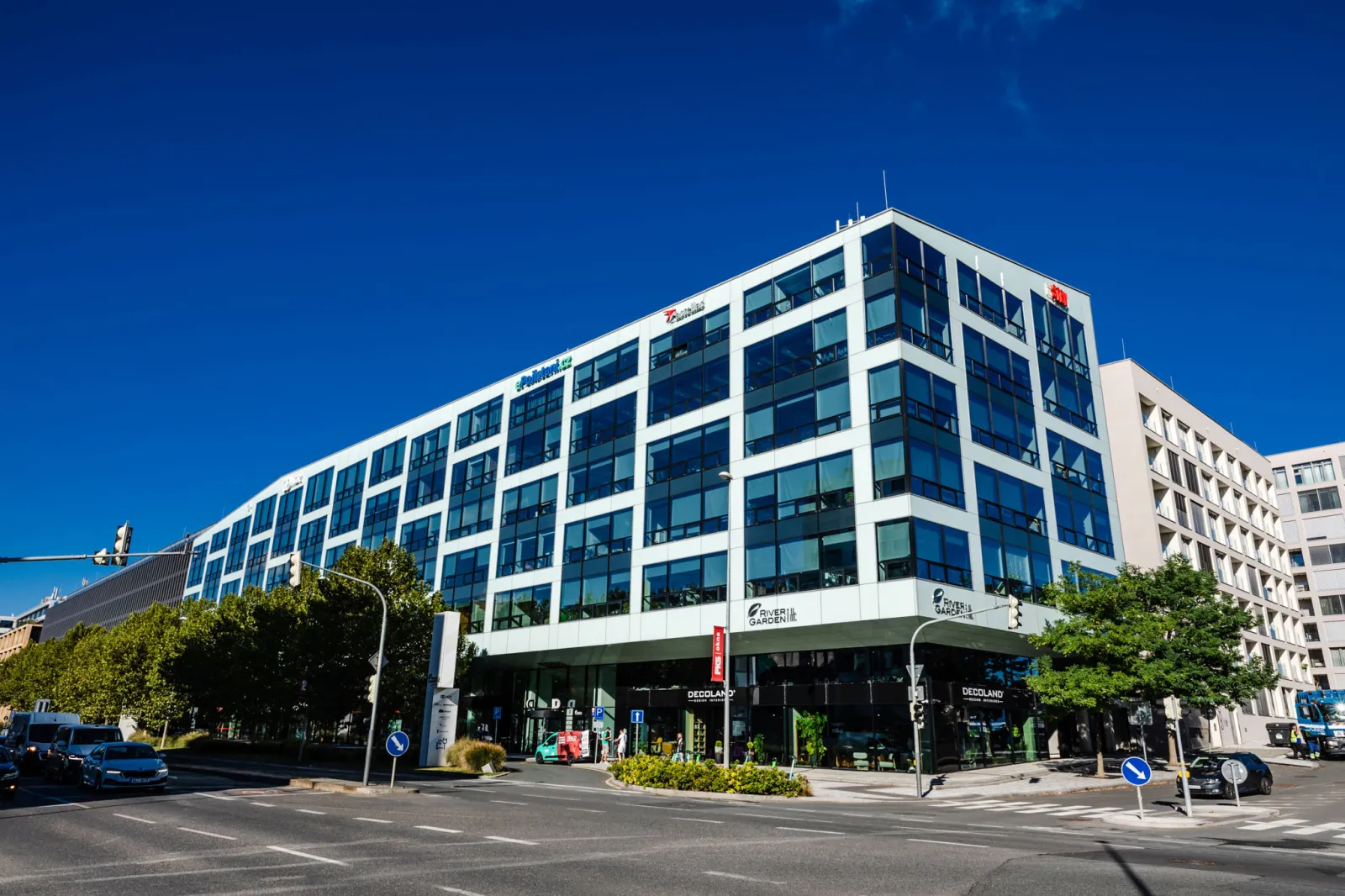 Office Space for Rent – River Garden II & III, Karlín, Prague 8