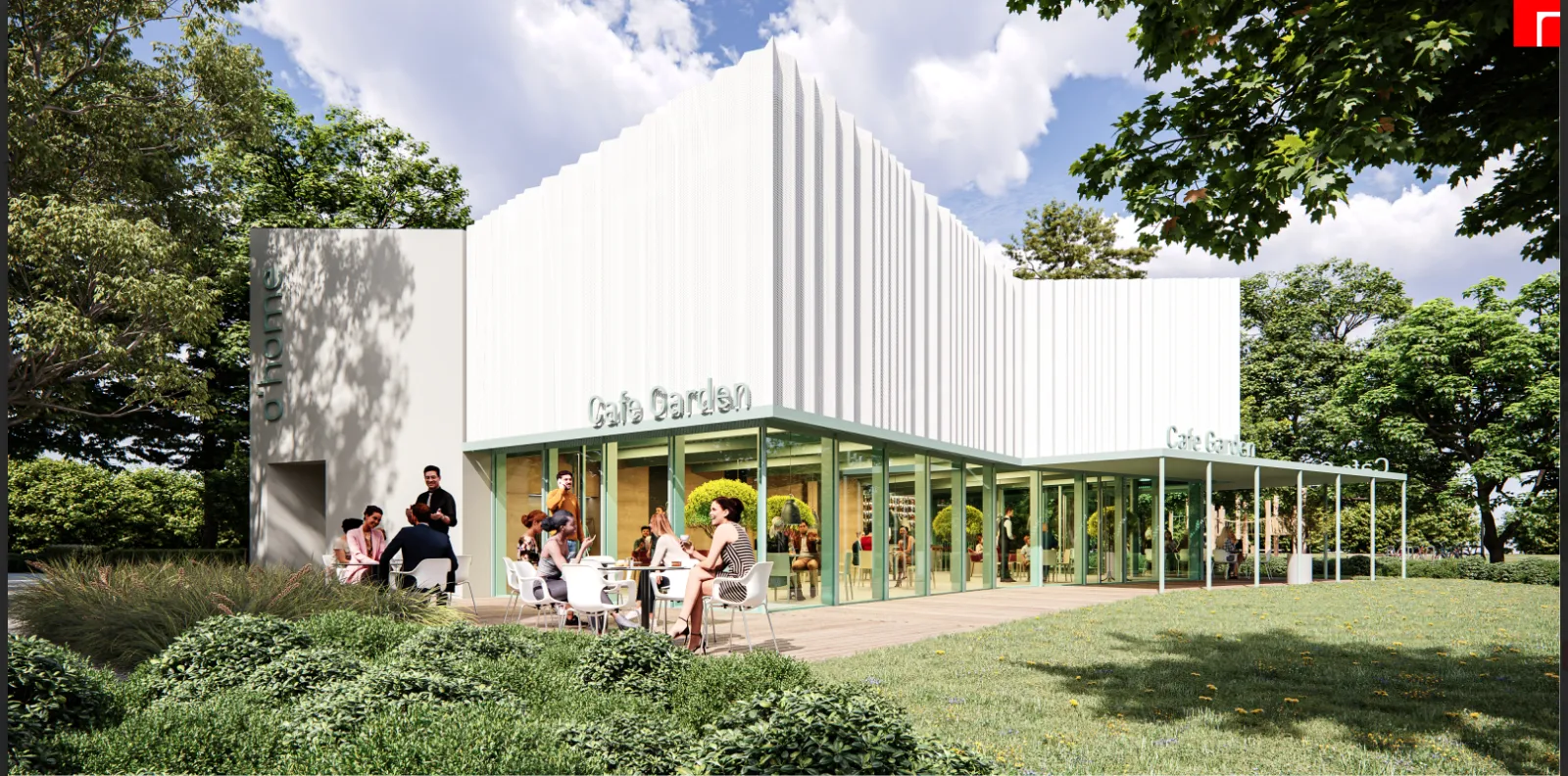 Provoz/pronájem kavárny Café Garden, Olomouc Neředín