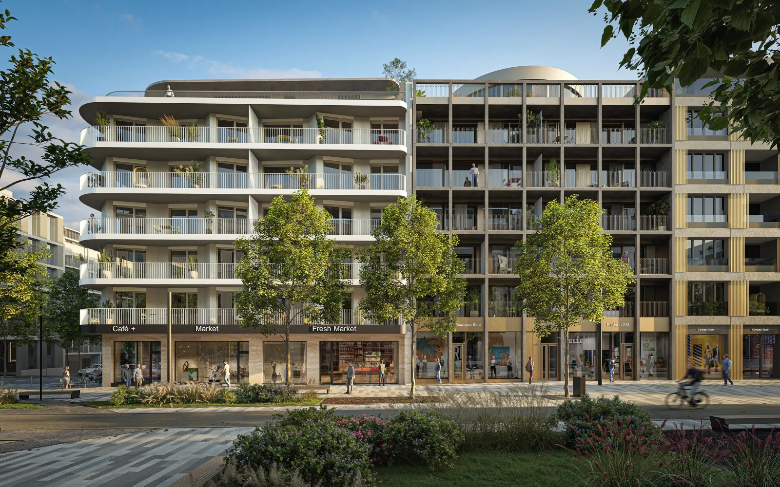 Pronájem obchodních prostor SM8 Smíchov City Praha 5 Q1 2028 – fotka 2