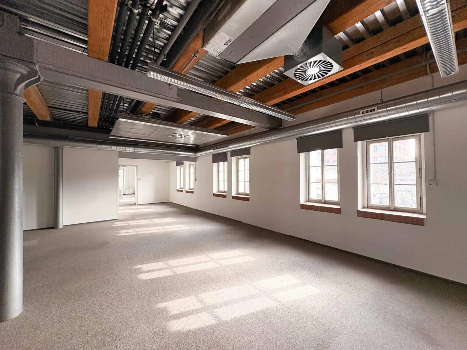 Pivovar 53: Modern Offices with an Industrial Atmosphere for Lease in Holešovice