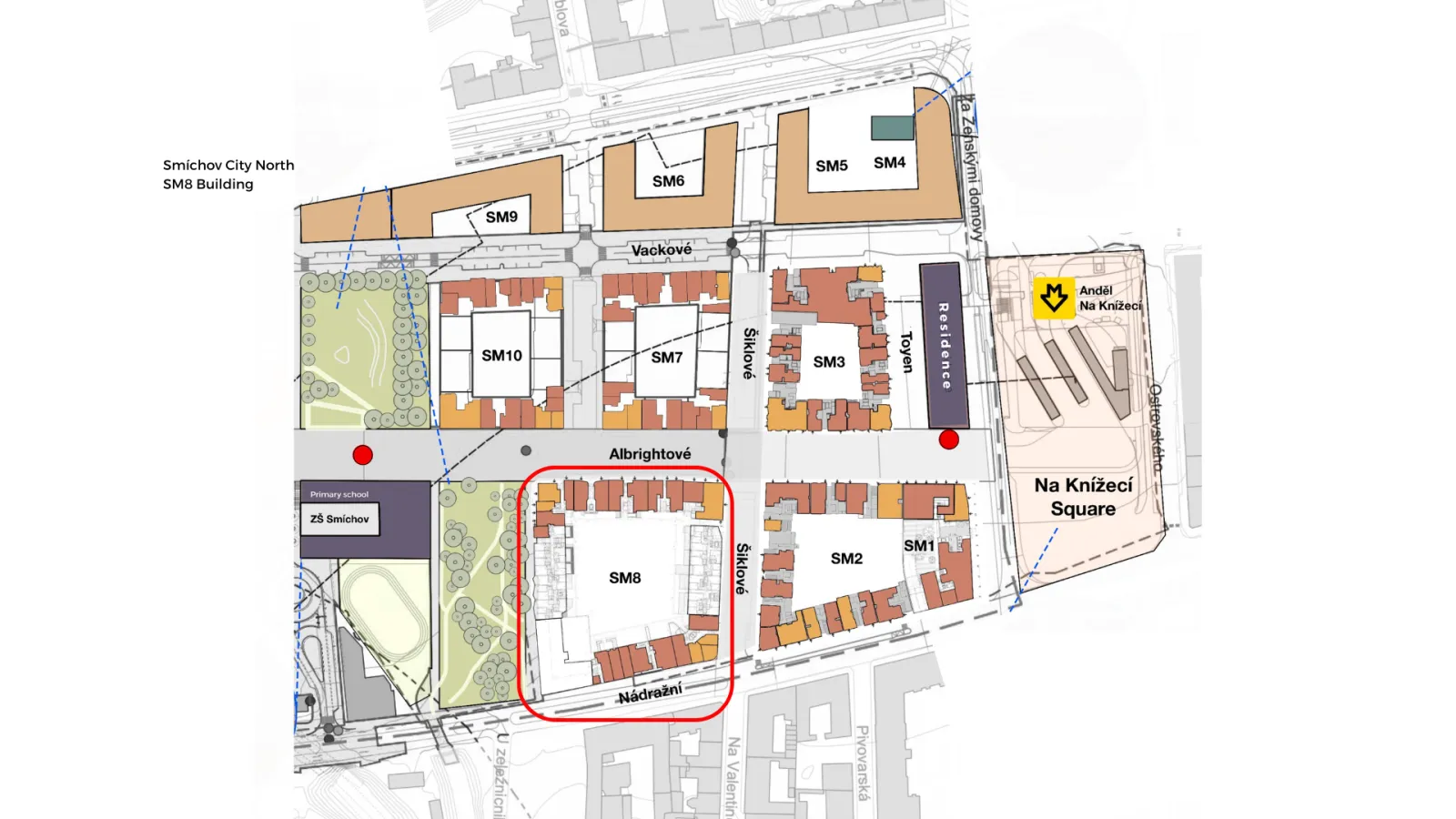 Lease of Retail Premises SM8, Smíchov City, Prague 5 — Q1 2028