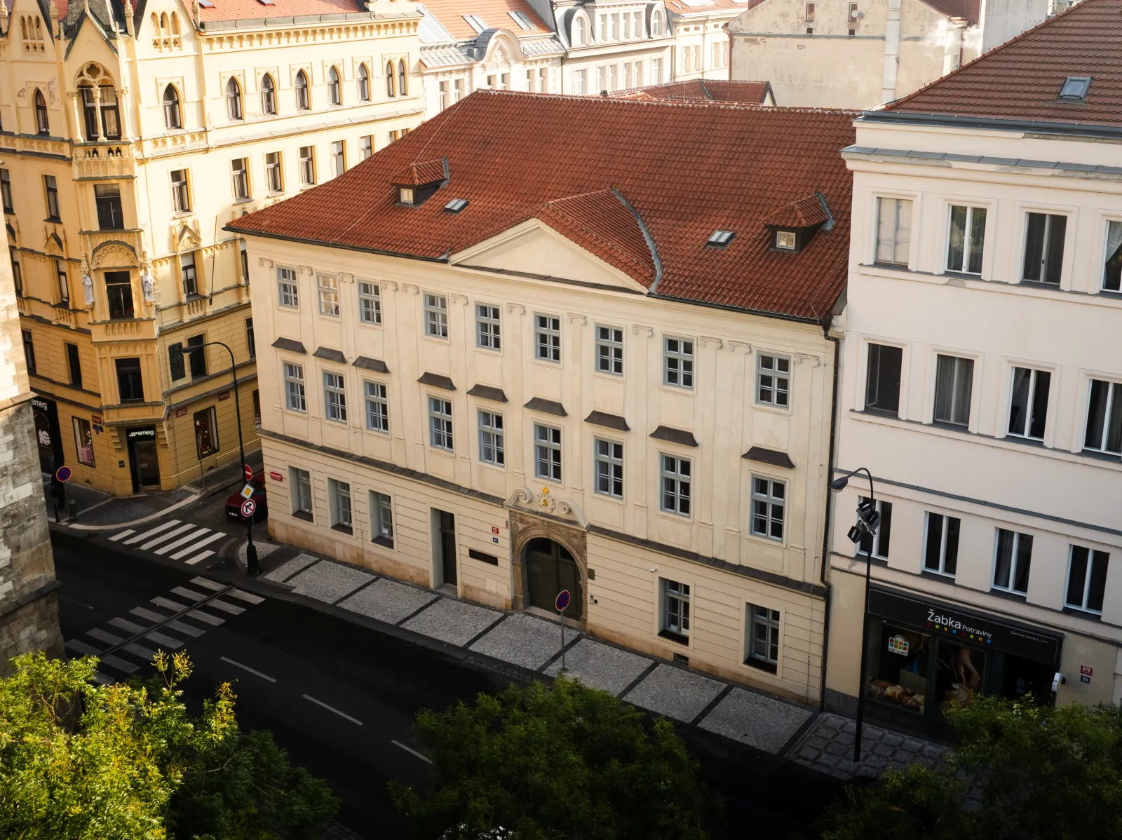 Prestigious historic spaces with an atrium for events in the center of Prague