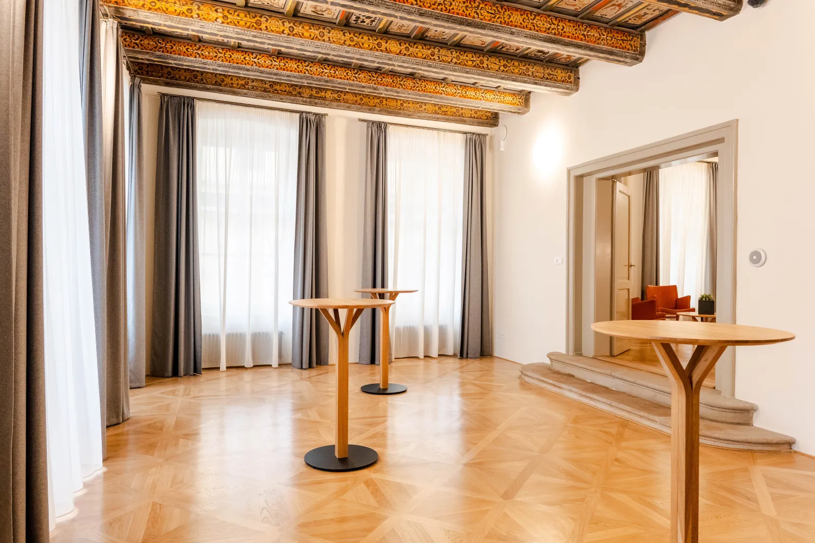 Prestigious historic spaces with an atrium for events in the center of Prague