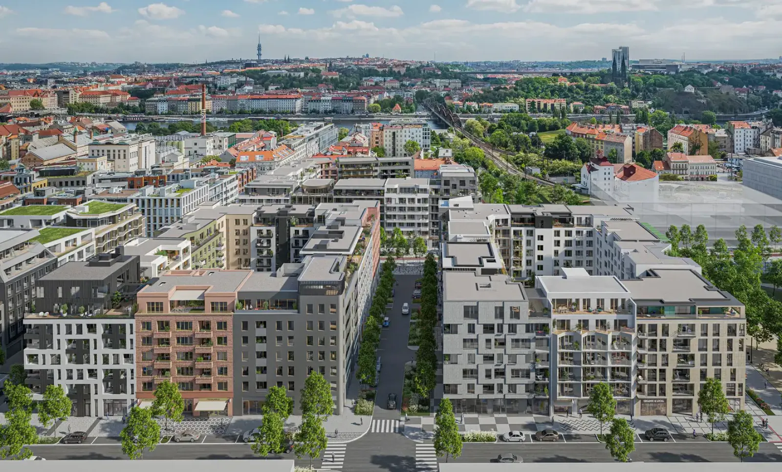 Pronájem gastro prostor ve 3. fázi Smíchov City Praha 5 Dejsiprostor – fotka 3