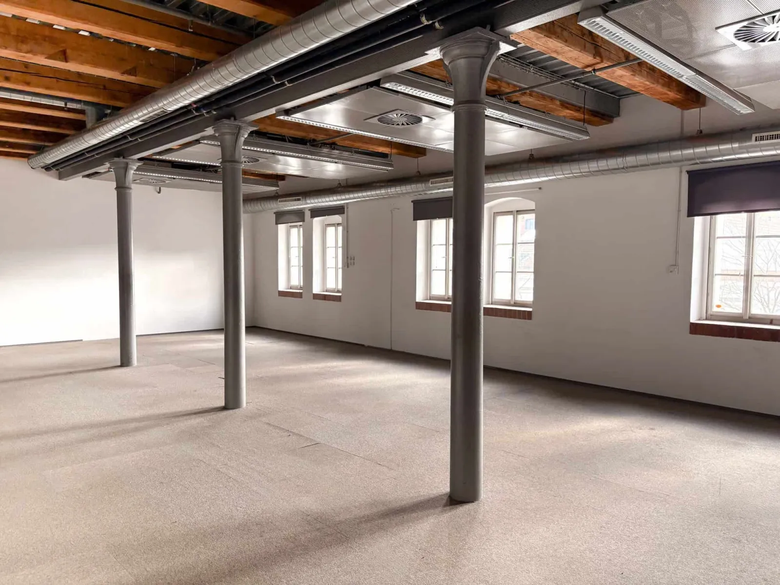 Pivovar 53: Modern Offices with an Industrial Atmosphere for Lease in Holešovice